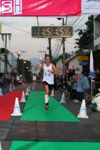 Chiang Mai Marathon - Finish