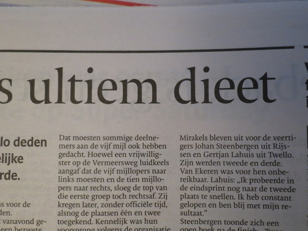 Unive stad en land loop