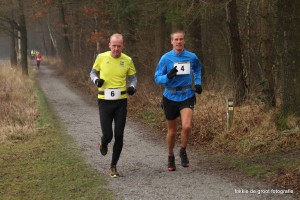 De eerste km's